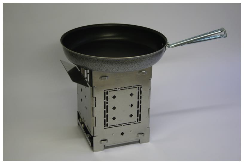 Purchase a Folding Firebox Stove through Get Lost in the Wild using our